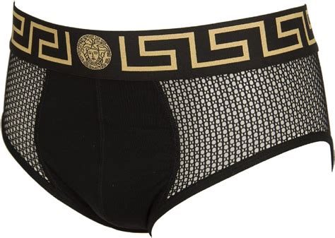 versace pizzo traparente uomo|Slip da uomo Versace .